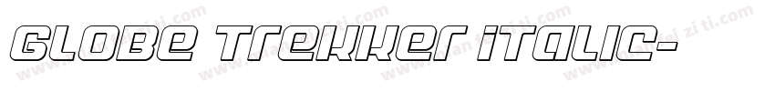 Globe Trekker Italic字体转换